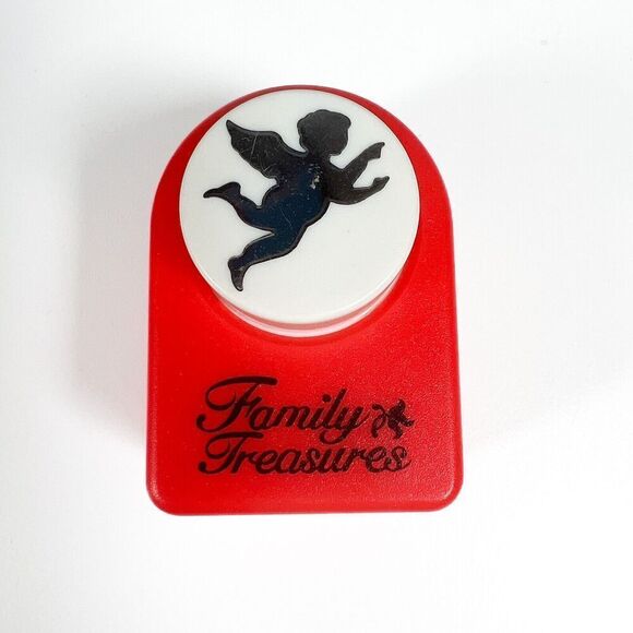 Family Treasures Paper Punch Angel Holidays Card Making Craft - Picture 1 of 5
